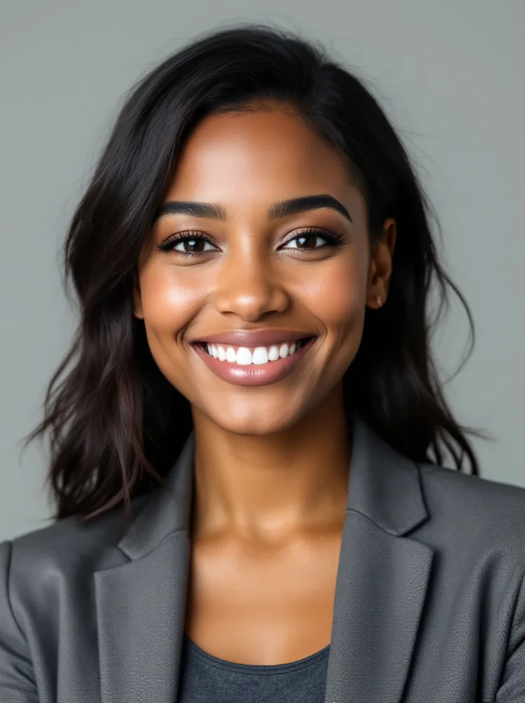 AI corporate headshot: same setup again: this is what a consistent directory looks like