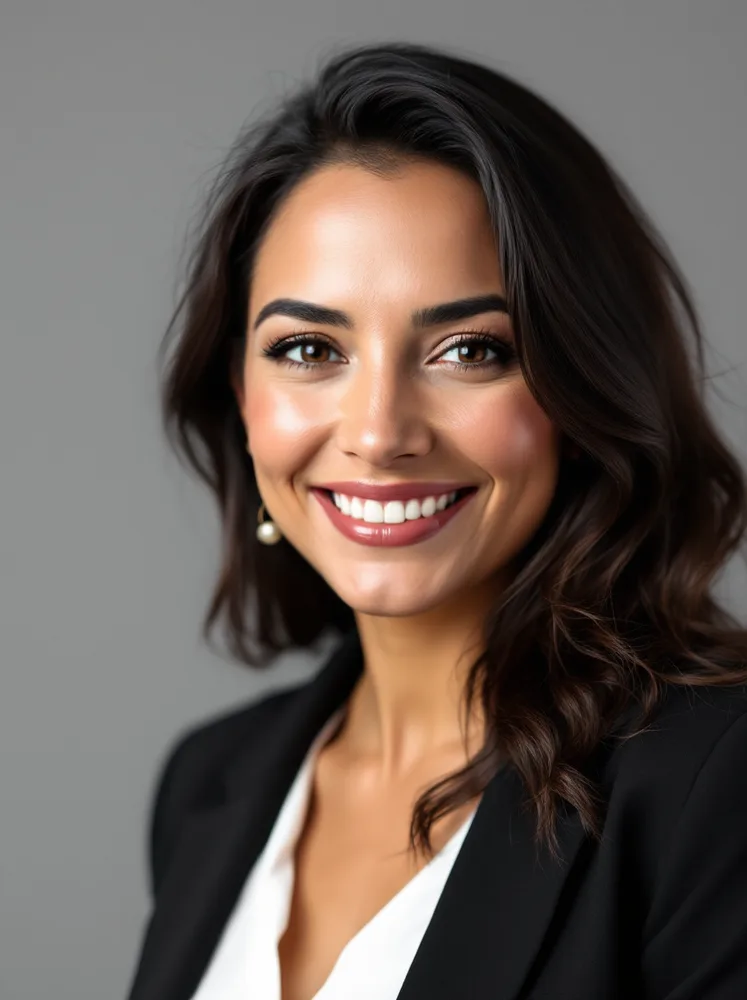 AI corporate headshot: fifth person, zero drift in framing or light