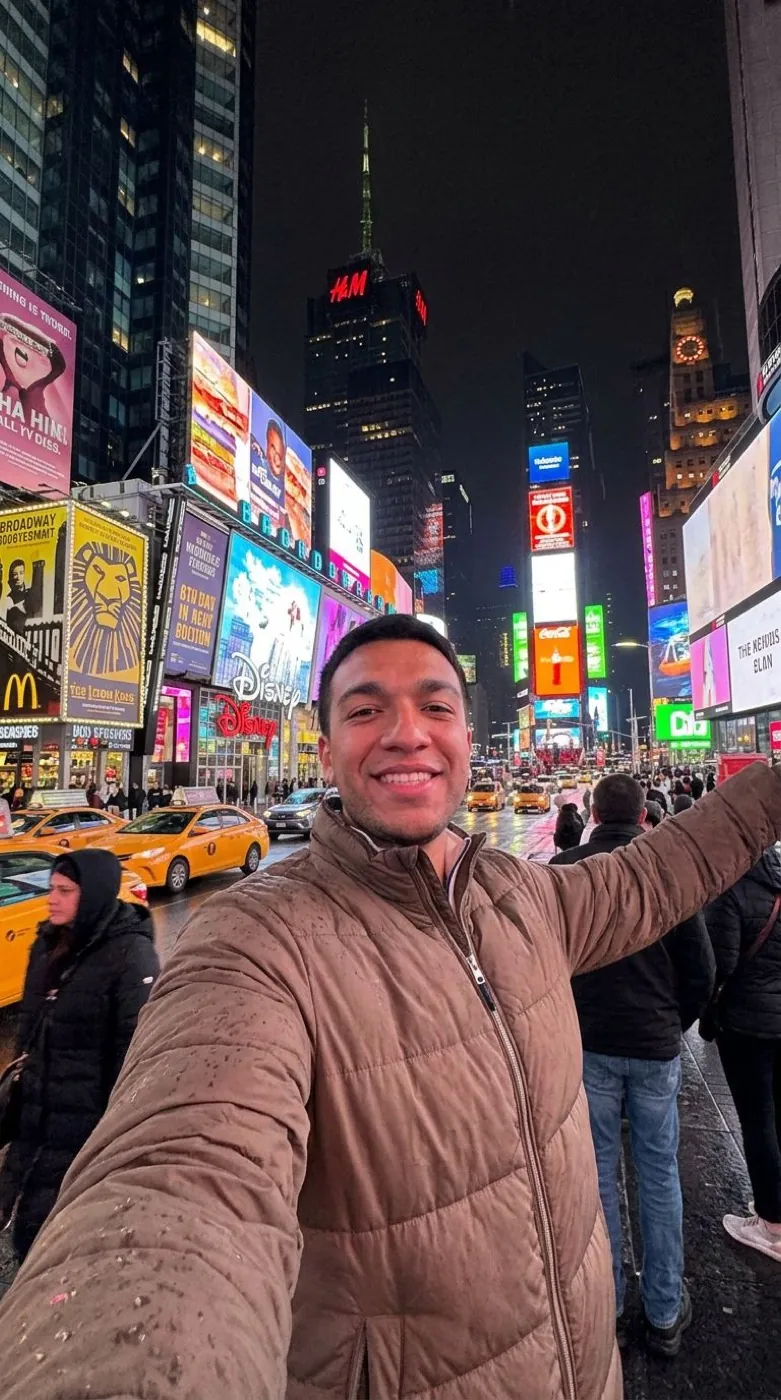 Nano Banana 2 scene: nyc times square night