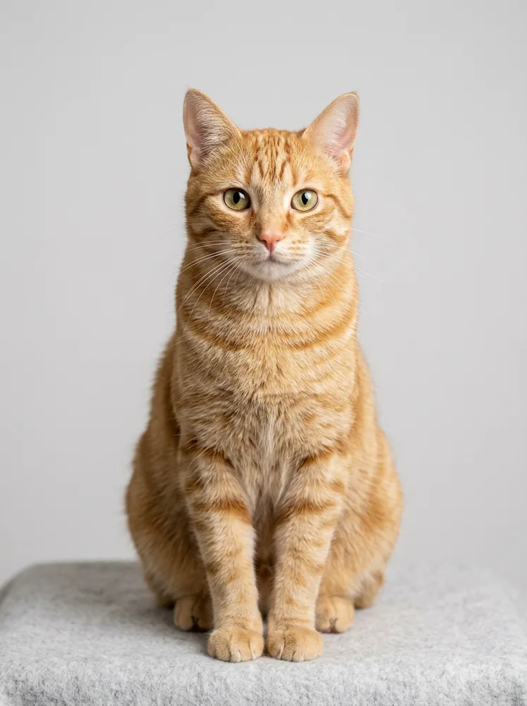Original photo of a tabby cat