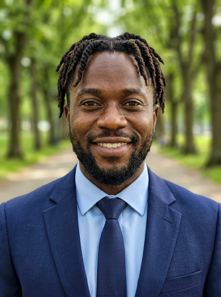 AI executive headshots for men