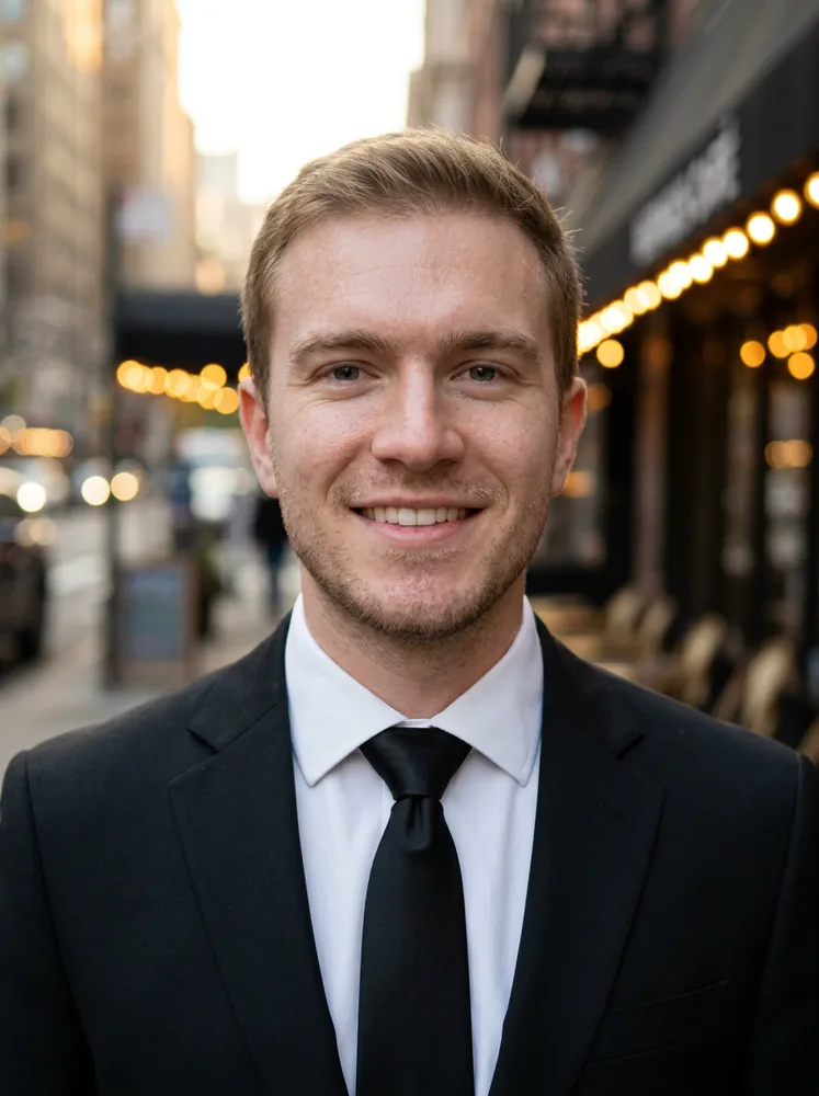 AI business headshots for men